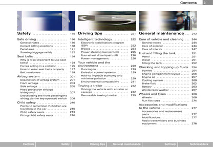 2007-2014 Audi A4 Gebruikershandleiding | Engels