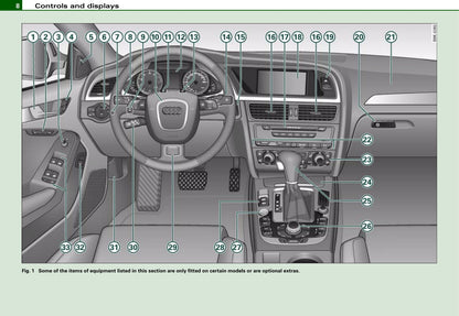 2007-2014 Audi A4 Manuel du propriétaire | Anglais