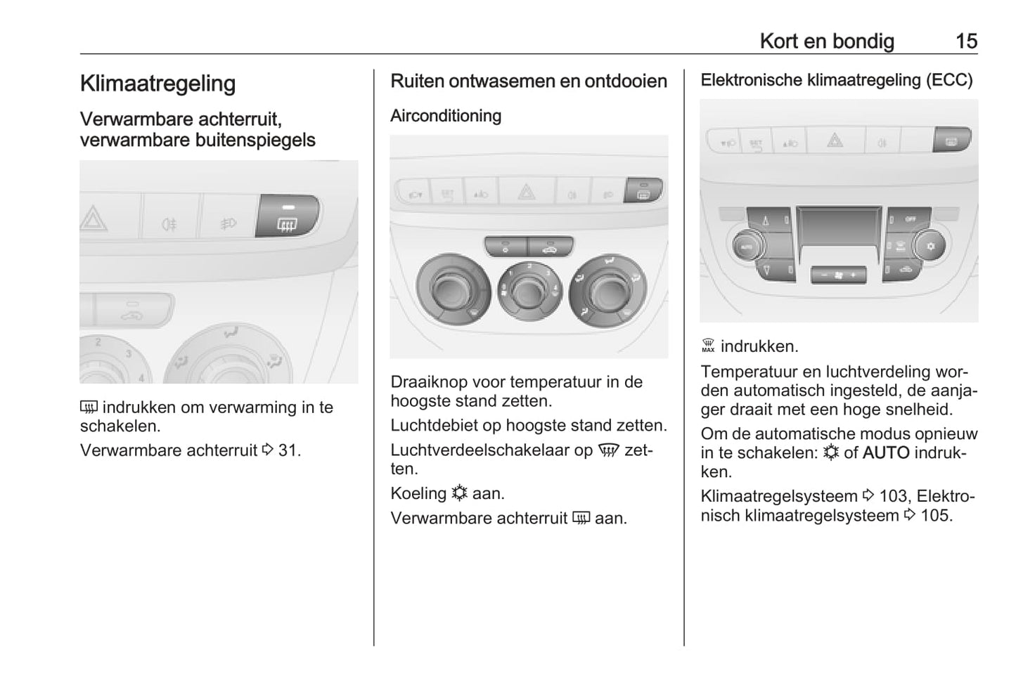 2015-2016 Opel Combo Bedienungsanleitung | Niederländisch