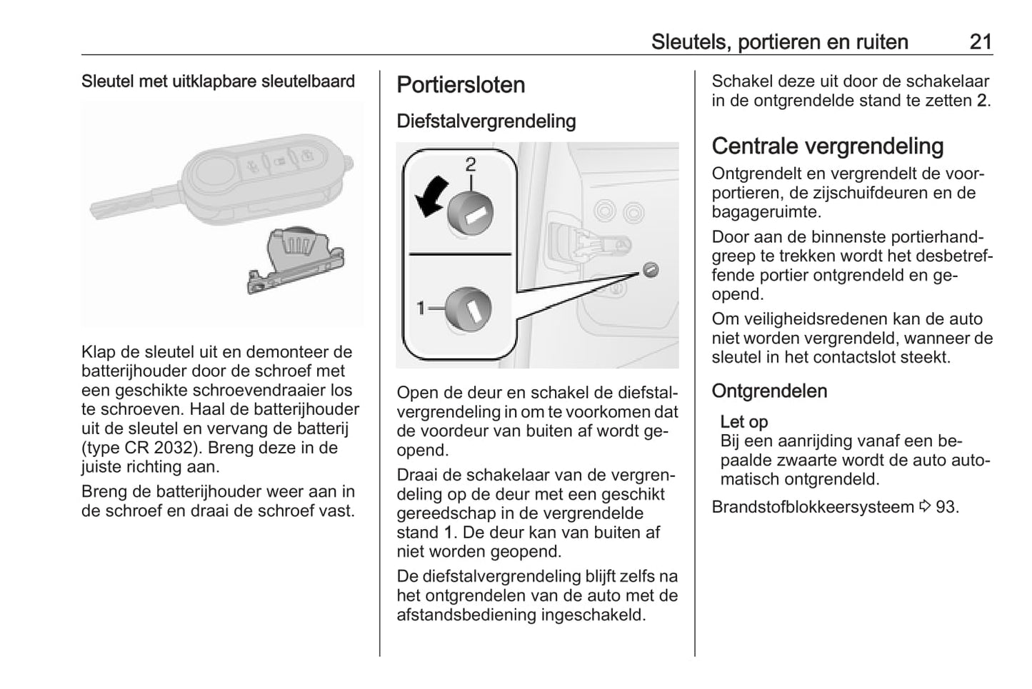 2015-2016 Opel Combo Bedienungsanleitung | Niederländisch