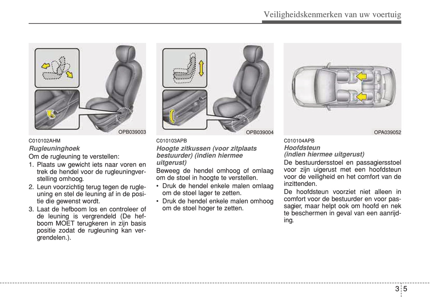 2012-2013 Hyundai i20 Owner's Manual | Dutch