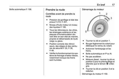 2016-2017 Opel Meriva Owner's Manual | French