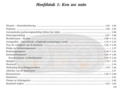 2002-2003 Renault Clio Gebruikershandleiding | Nederlands