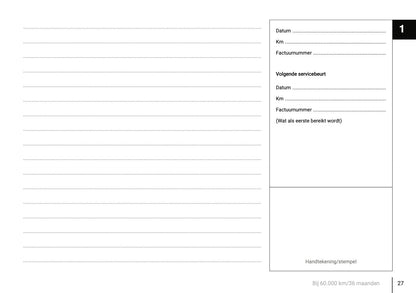 Onderhoudsboekje voor Skoda Rapid 2013 - 2021