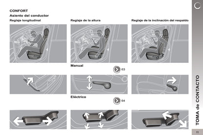 2012-2013 Peugeot 5008 Owner's Manual | Spanish