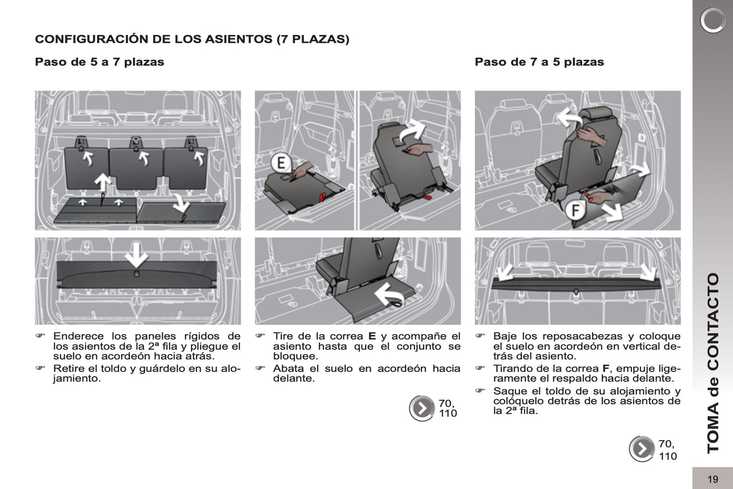 2012-2013 Peugeot 5008 Gebruikershandleiding | Spaans