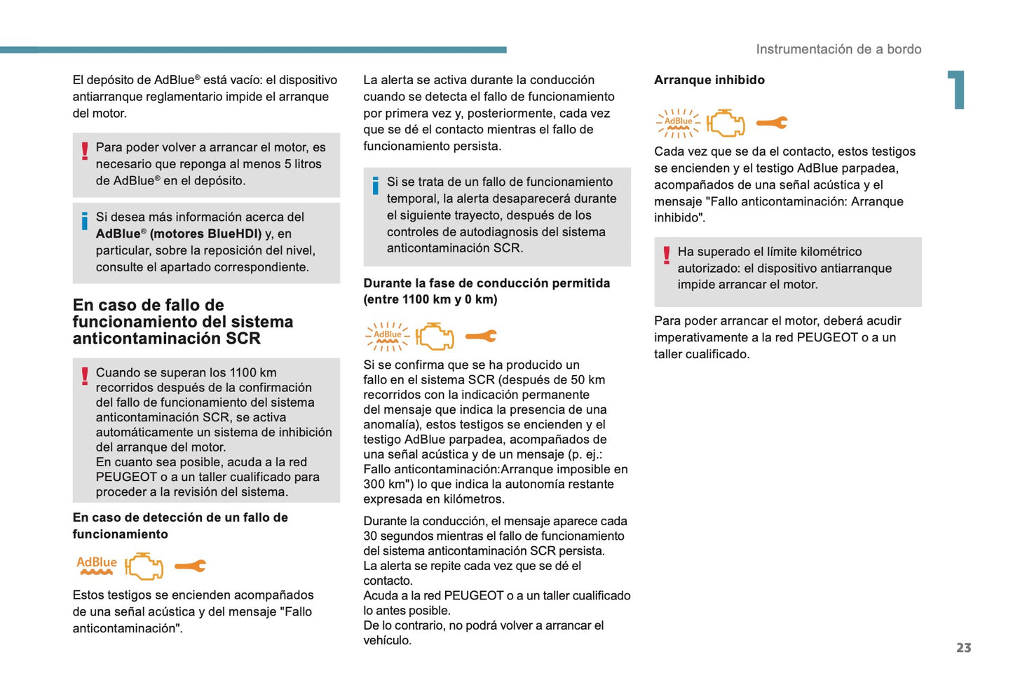 2018-2019 Peugeot 2008 Gebruikershandleiding | Spaans