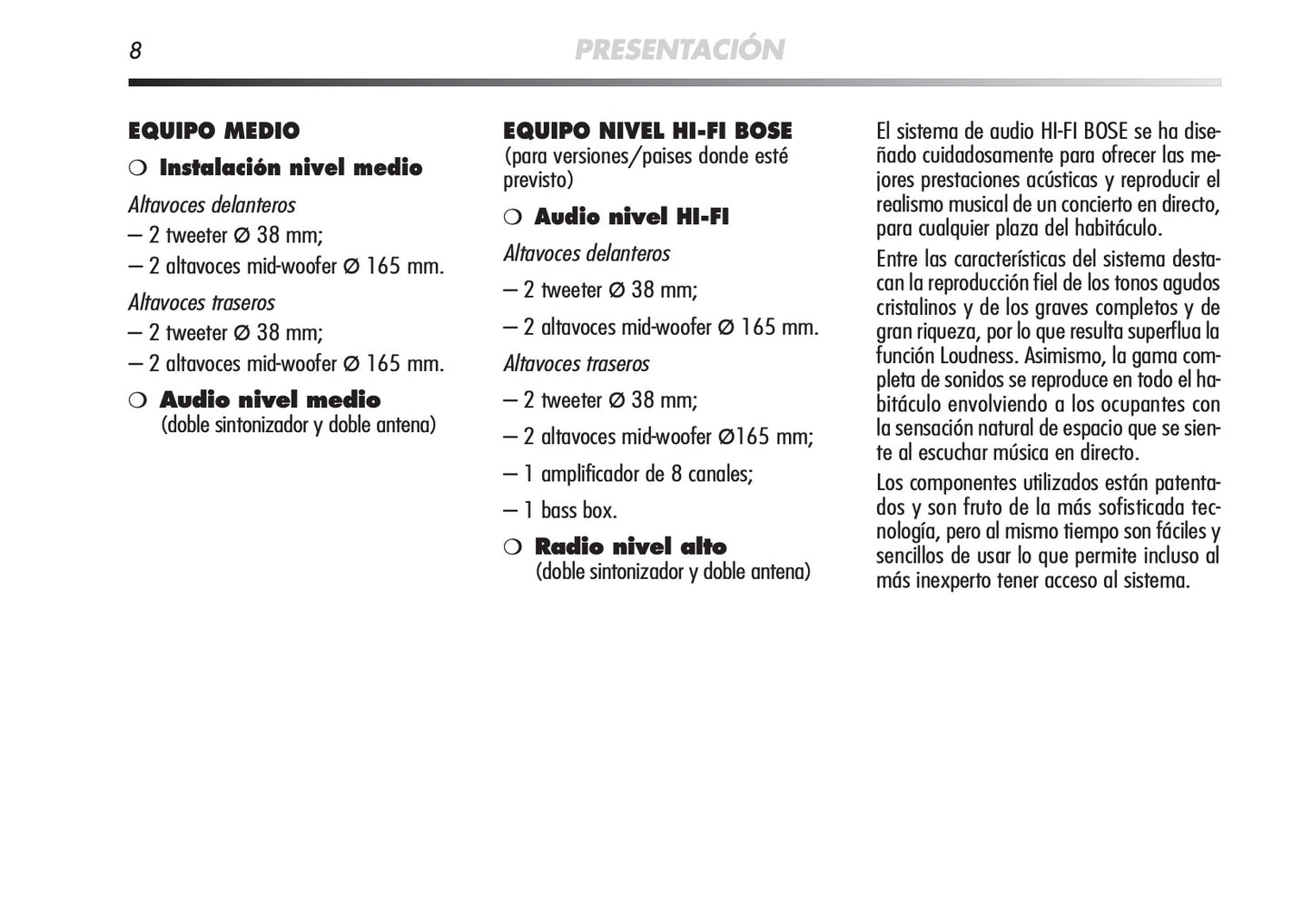 Alfa Romeo Mito Autorradio Instrucciones 2008 - 2014