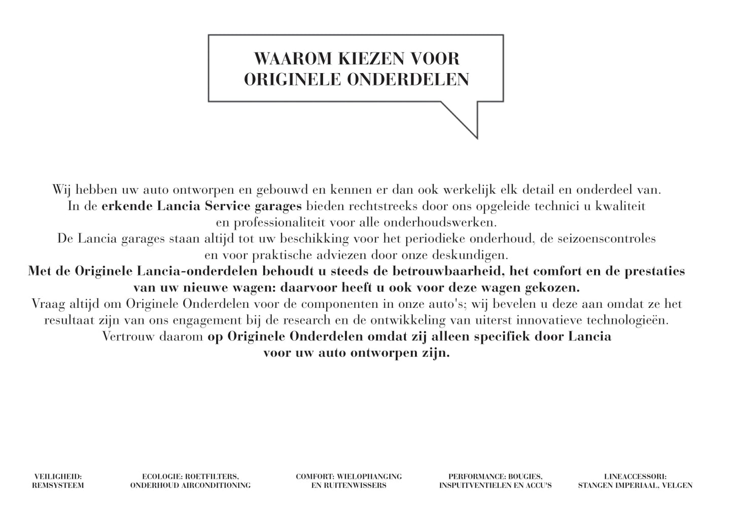 2011-2015 Lancia Ypsilon Gebruikershandleiding | Nederlands