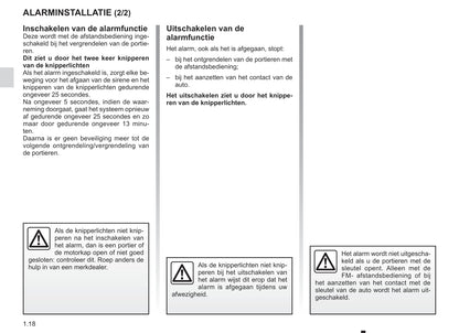 2012-2013 Renault Trafic Bedienungsanleitung | Niederländisch
