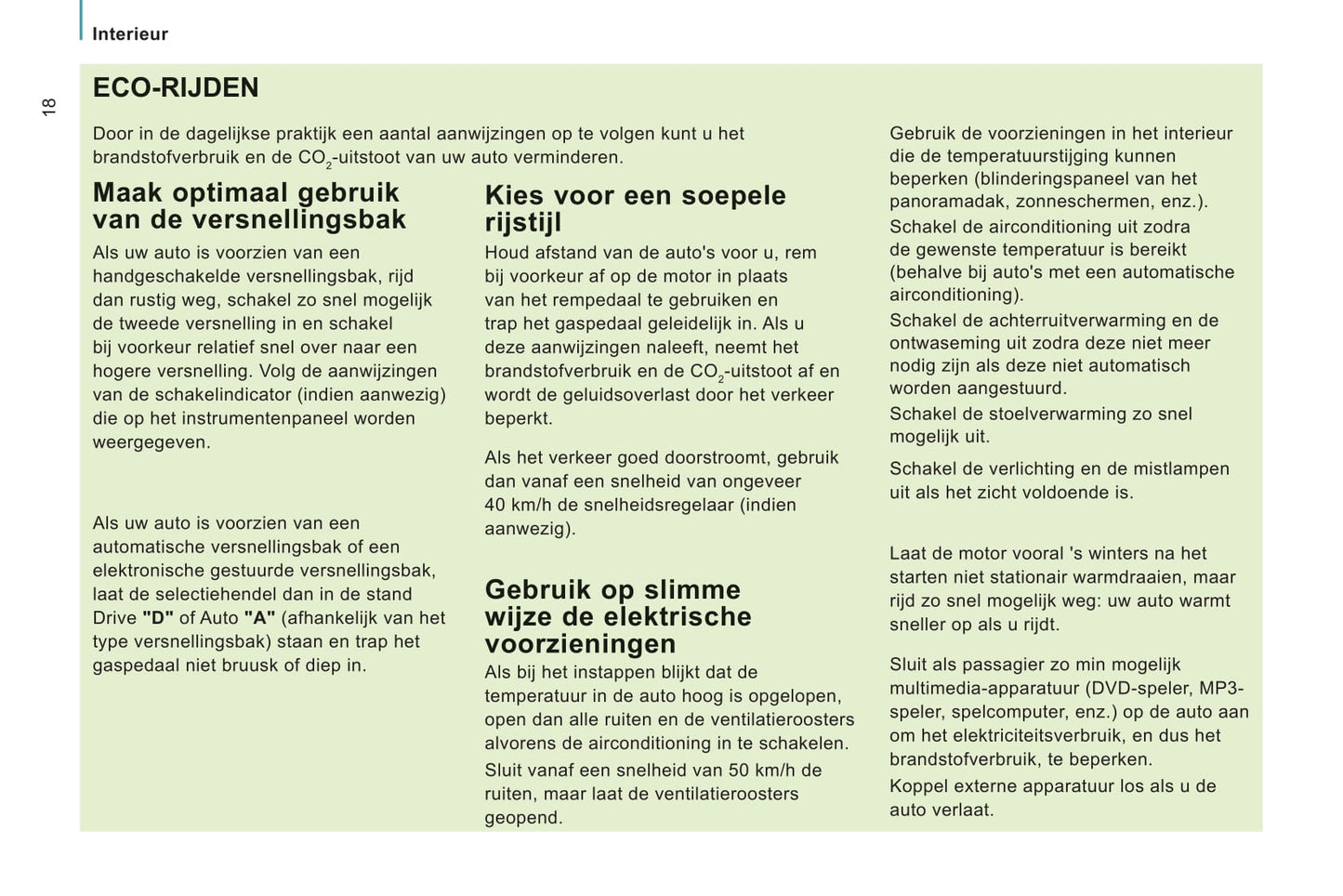 2013-2014 Peugeot Expert Tepee Owner's Manual | Dutch