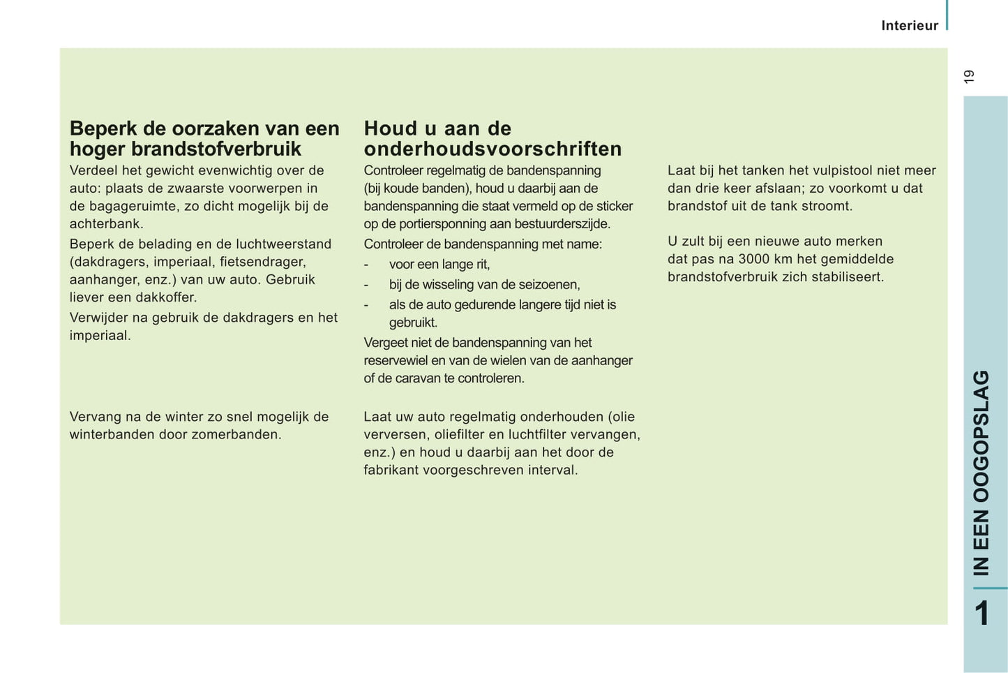 2013-2014 Peugeot Expert Tepee Owner's Manual | Dutch