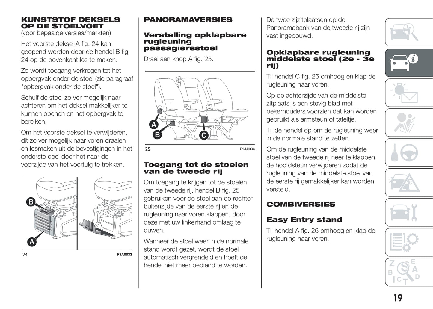 2014-2015 Fiat Ducato Gebruikershandleiding | Nederlands