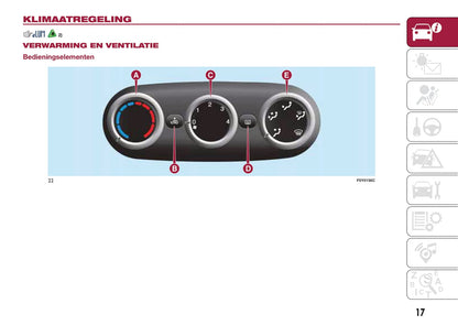 2012-2017 Fiat 500L Manuel du propriétaire | Néerlandais