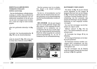 1995-2005 Lancia Lybra Gebruikershandleiding | Nederlands