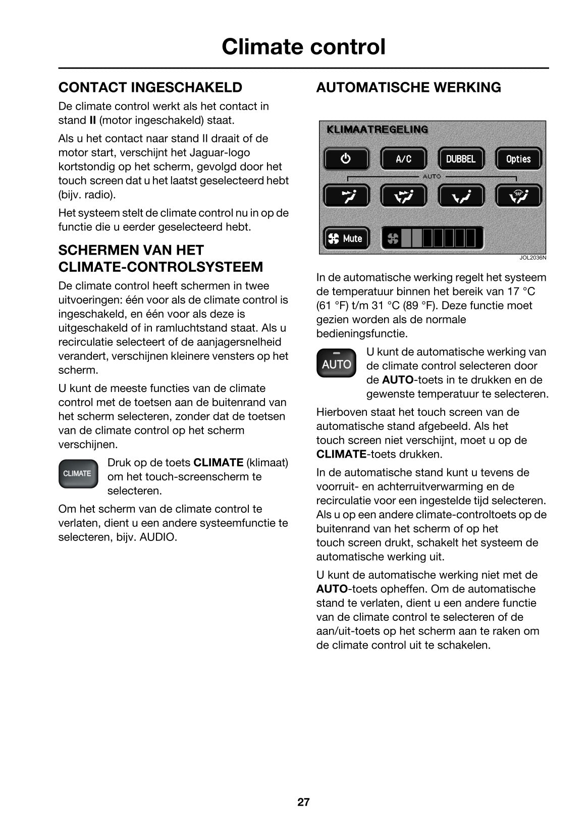 Jaguar XK Handboek Autotelefoon 2004