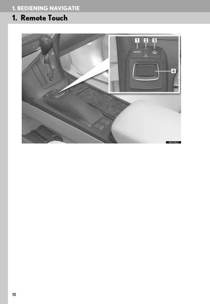 Lexus RX 450H Navigatiesysteem Handleiding 2014