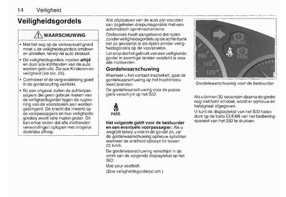 2003-2008 Saab 9-3 Gebruikershandleiding | Nederlands