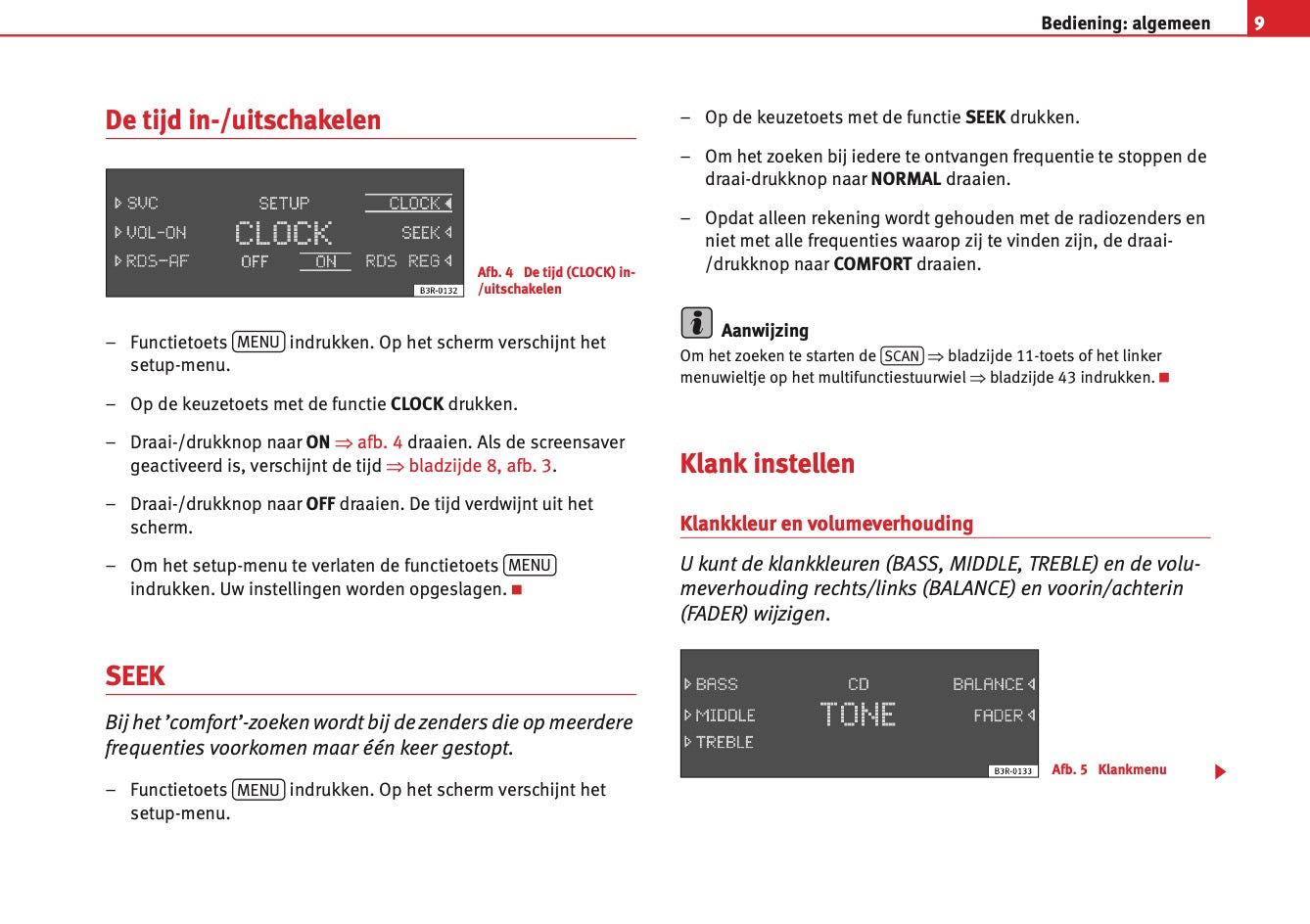 Seat Radio Adagio  2008 - 2013