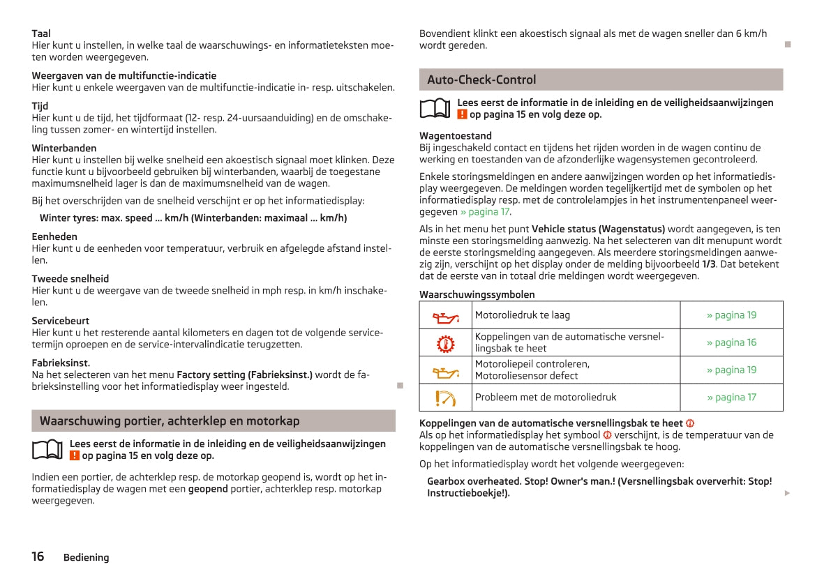 2018-2019 Skoda Rapid Gebruikershandleiding | Nederlands