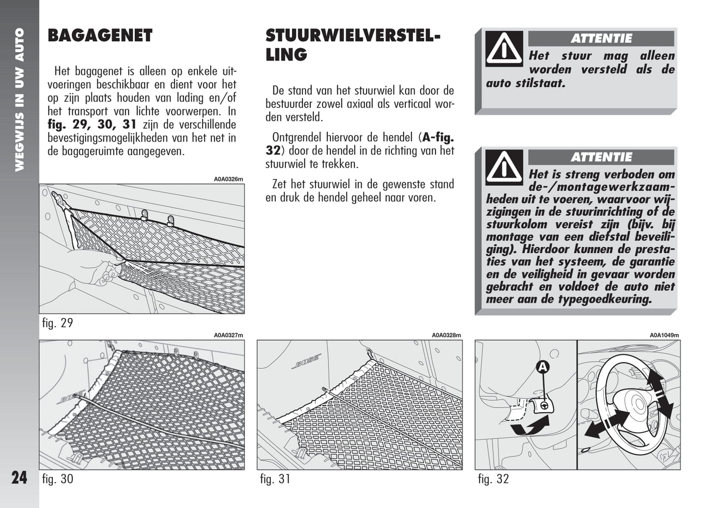 2000-2010 Alfa Romeo 147 Owner's Manual | Dutch