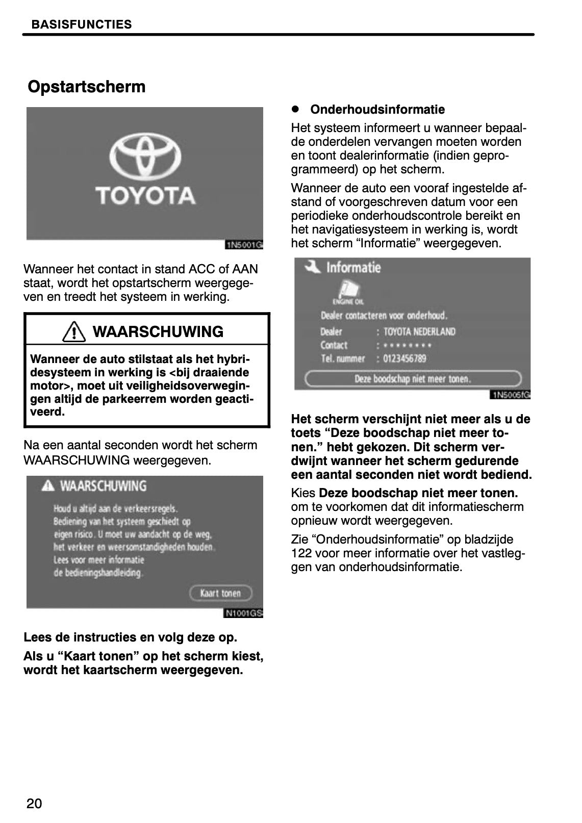 Toyota Auris Navigatiesysteem Handleiding 2010
