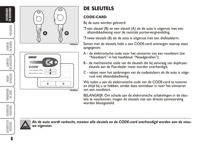 2004-2005 Fiat Multipla Bedienungsanleitung | Niederländisch