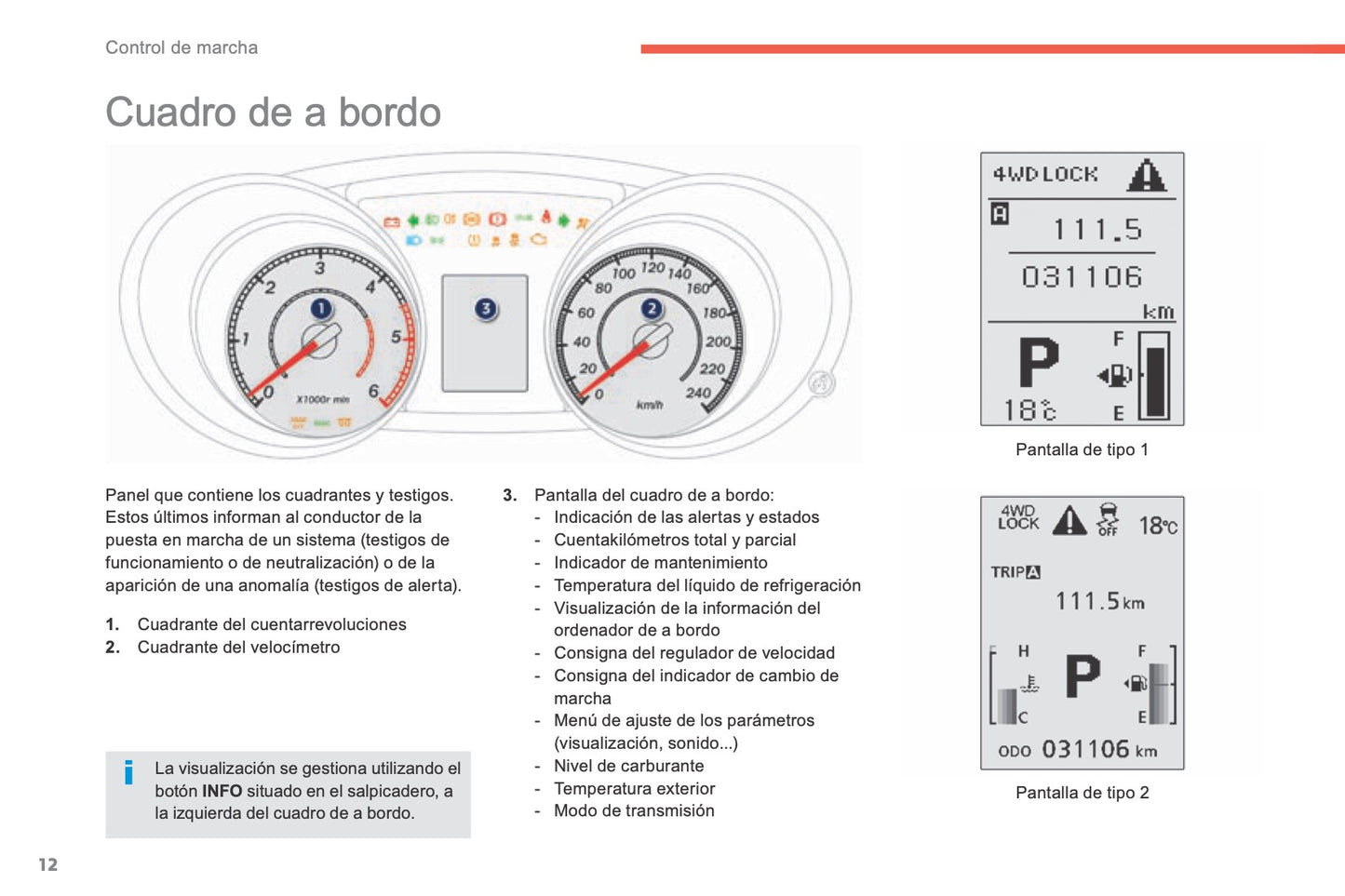 2014-2016 Peugeot 4008 Gebruikershandleiding | Spaans