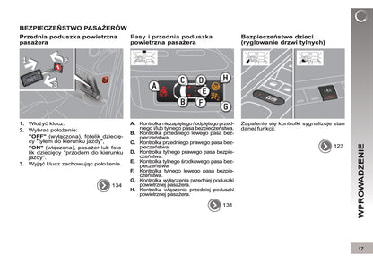2012-2013 Peugeot 3008 Owner's Manual | Polish