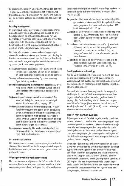 2017-2020 Volkswagen Golf Owner's Manual | Dutch
