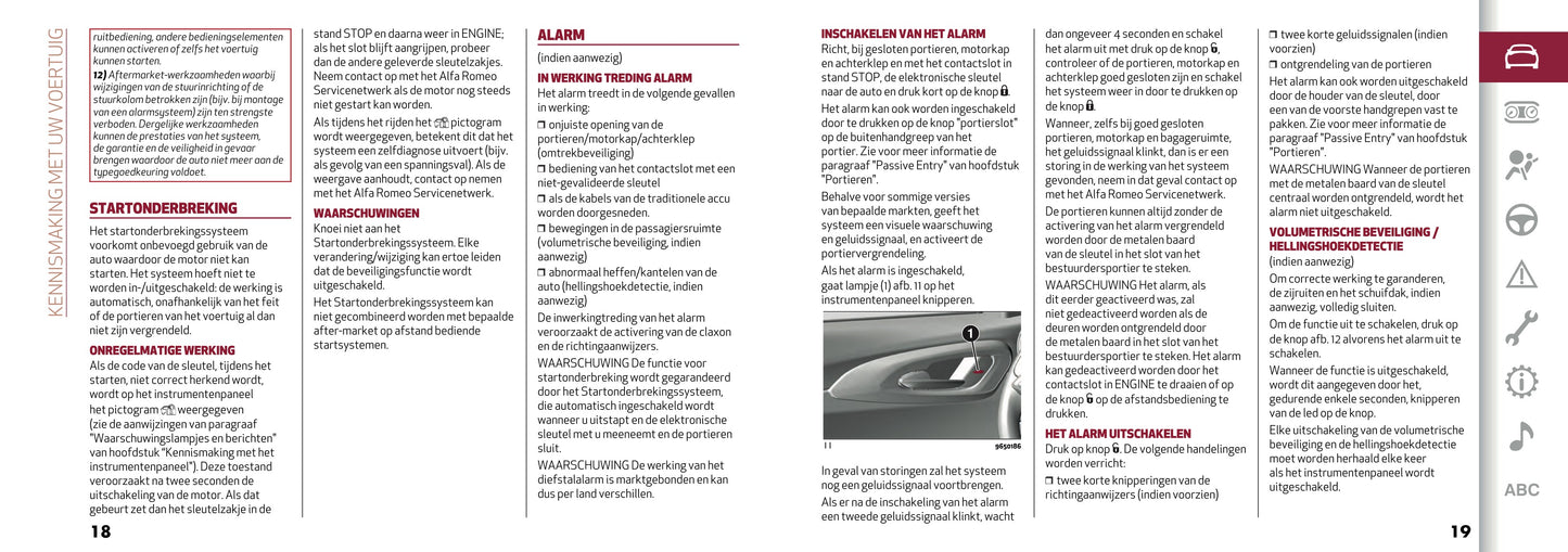 2022-2023 Alfa Romeo Tonale Bedienungsanleitung | Niederländisch
