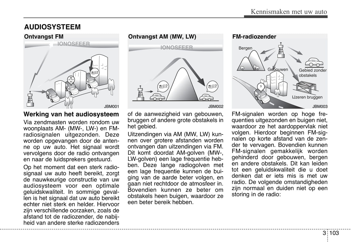 2006-2007 Kia Magentis Owner's Manual | Dutch