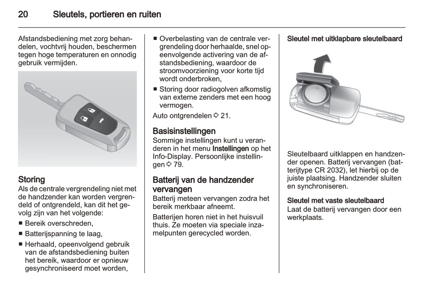 2008-2014 Chevrolet Cruze Owner's Manual | Dutch