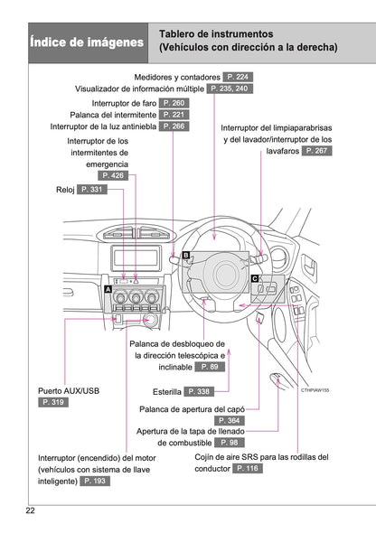 2016-2017 Toyota GT86 Gebruikershandleiding | Spaans