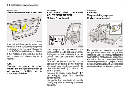 2007-2008 Hyundai Getz Owner's Manual | Dutch
