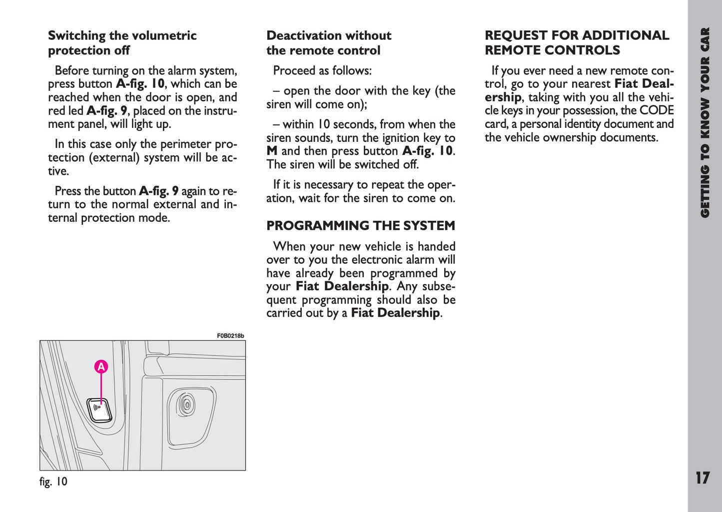2009-2010 Fiat Ulysse Owner's Manual | English