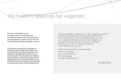 2013 Citroën DS5 HYbrid4 Gebruikershandleiding | Nederlands