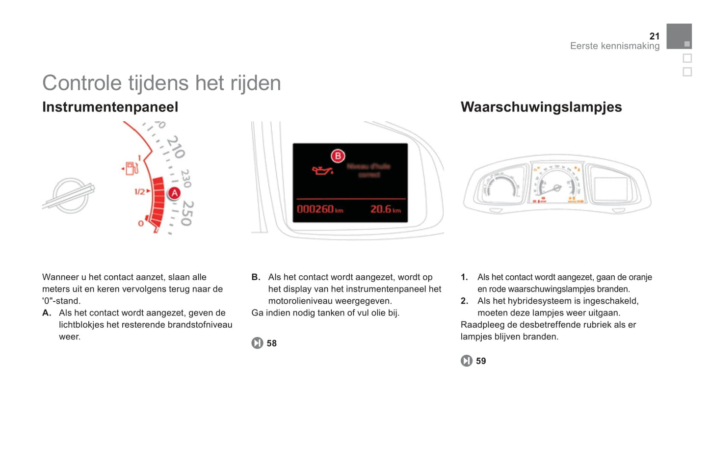 2013 Citroën DS5 HYbrid4 Bedienungsanleitung | Niederländisch
