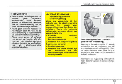 2011-2012 Kia Picanto Owner's Manual | Dutch