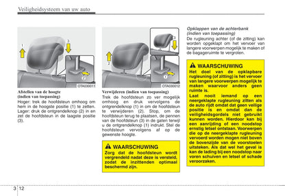 2011-2012 Kia Picanto Gebruikershandleiding | Nederlands