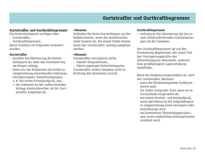 2004-2007 Smart Fortwo Bedienungsanleitung | Deutsch