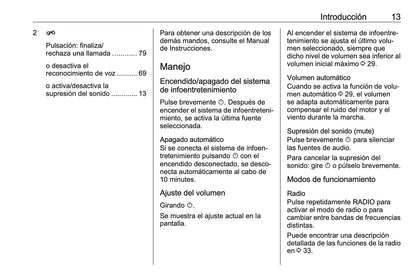 Opel Astra Manual de infoentretenimiento 2015 - 2019