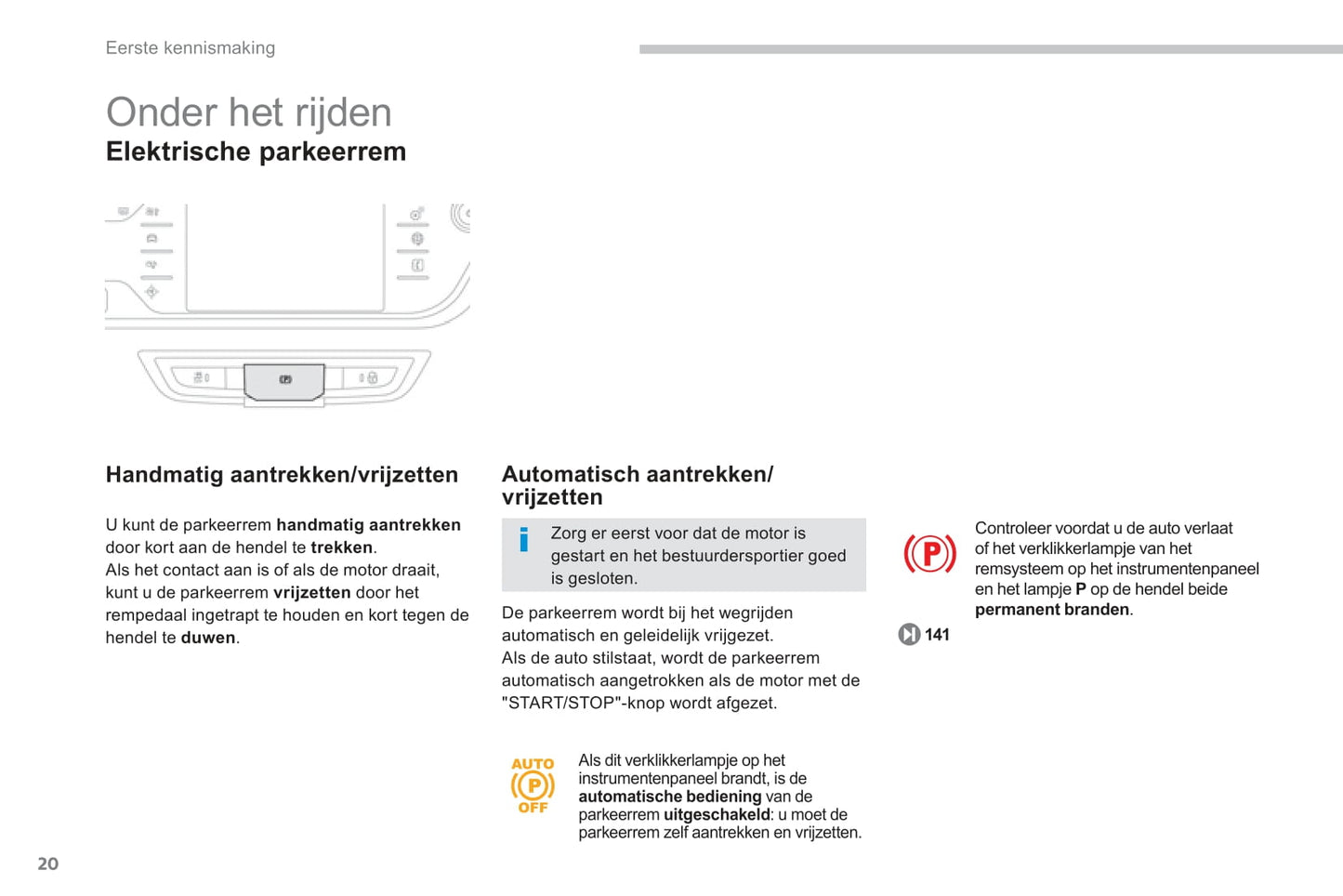 2013-2014 Citroën C4 Picasso/Grand C4 Picasso Owner's Manual | Dutch