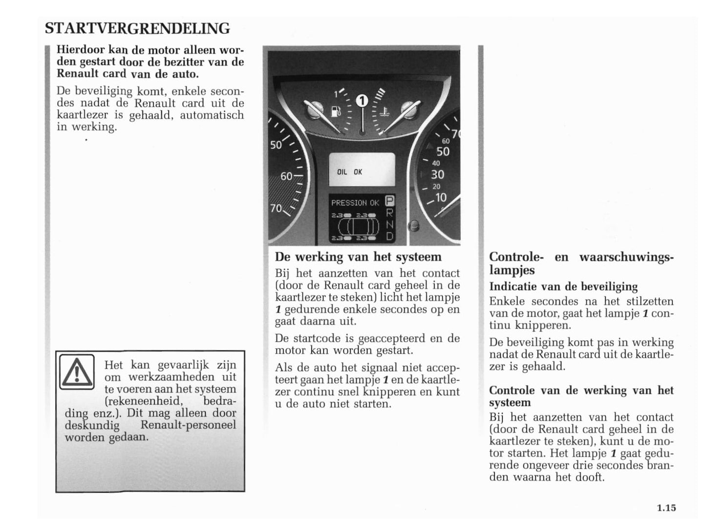 2002-2005 Renault Vel Satis Manuel du propriétaire | Néerlandais