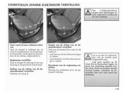 2001-2002 Renault Vel Satis Gebruikershandleiding | Nederlands