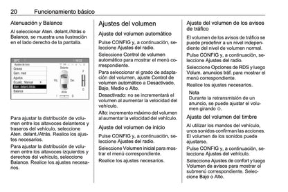 Opel Mokka Manual de infoentretenimiento 2012 - 2016