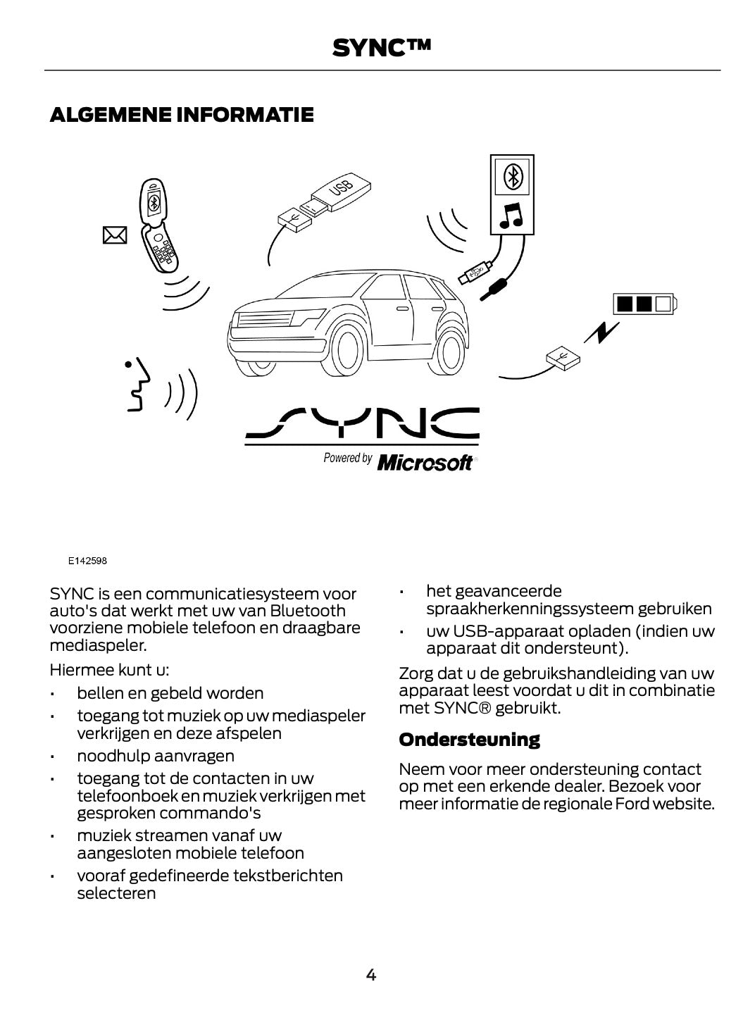 Ford SYNC™ - SYNC™ 2 - SYNC™ 3  Handleiding