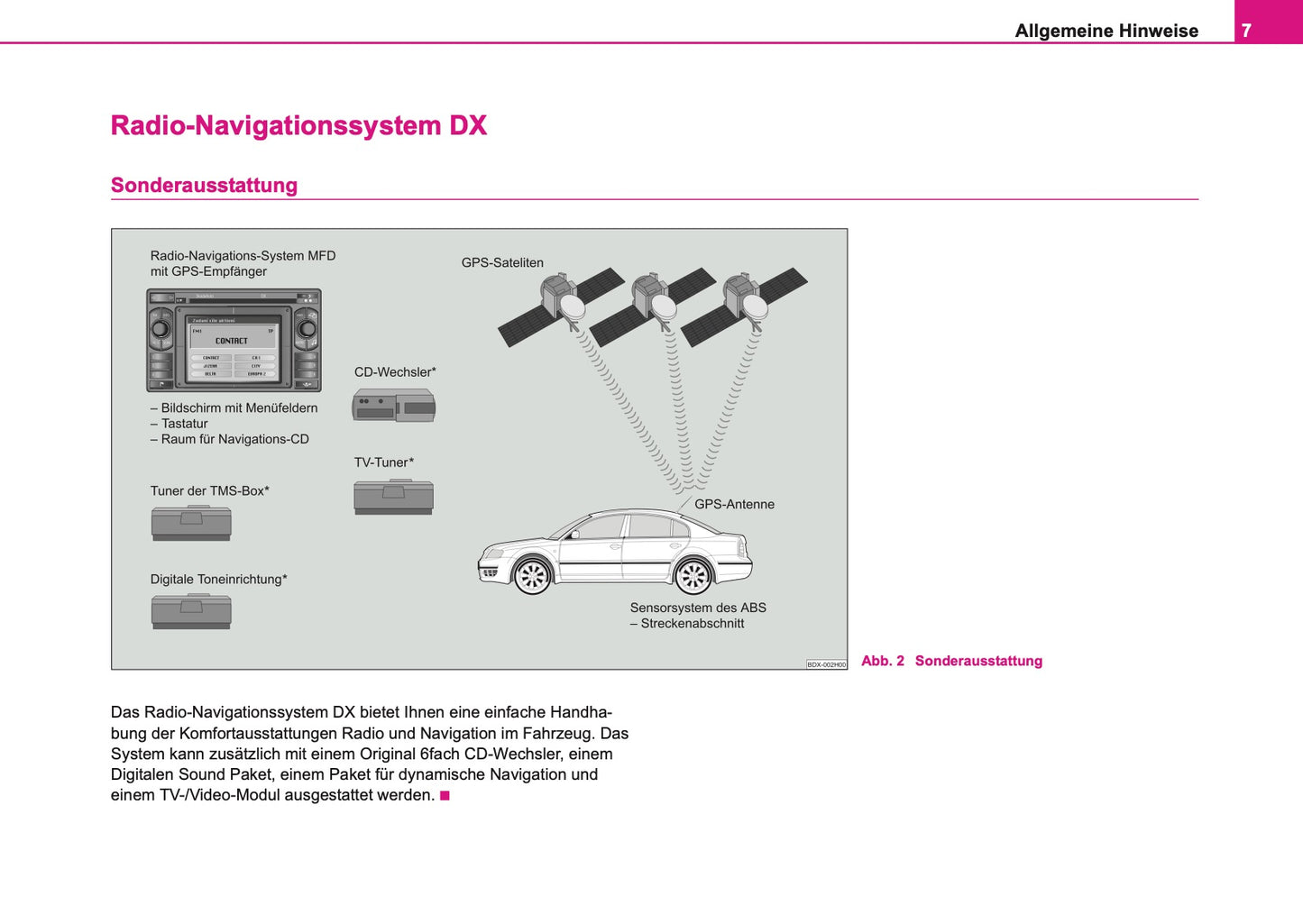 Skoda Radio-Navigations-System DX Bedienungsanleitung 2006