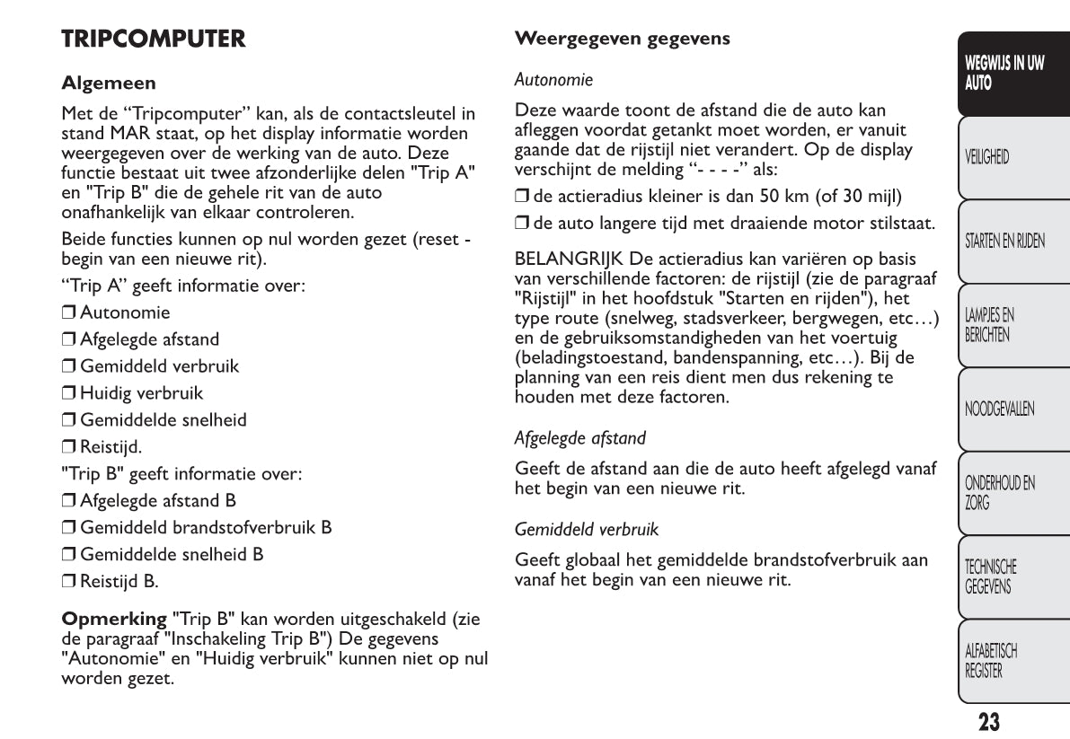 2012-2013 Fiat 500 Gebruikershandleiding | Nederlands