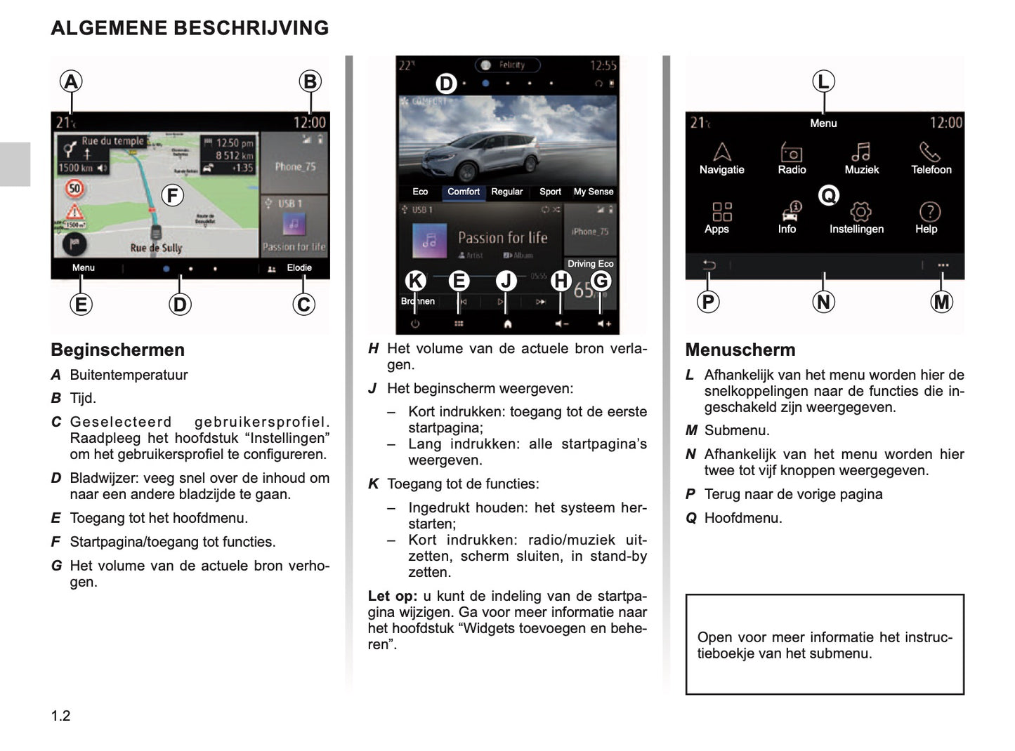 Renault Easy Connect Multimediasystemen Handleiding 03/2020